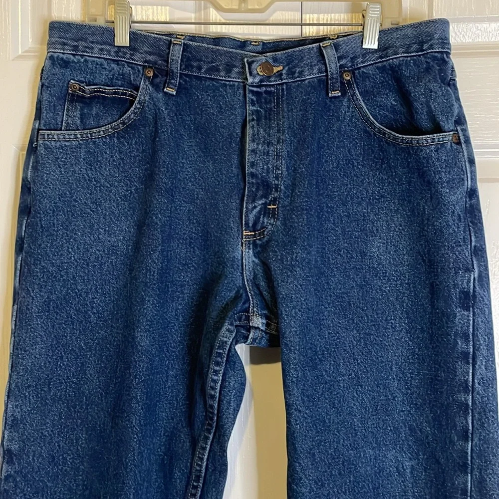 WRANGLER 5-Pocket Denim Jeans, Men’s Size 36x30, Blue